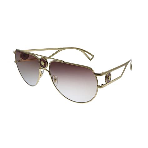 Versace VE2225 Aviator Sunglasses 